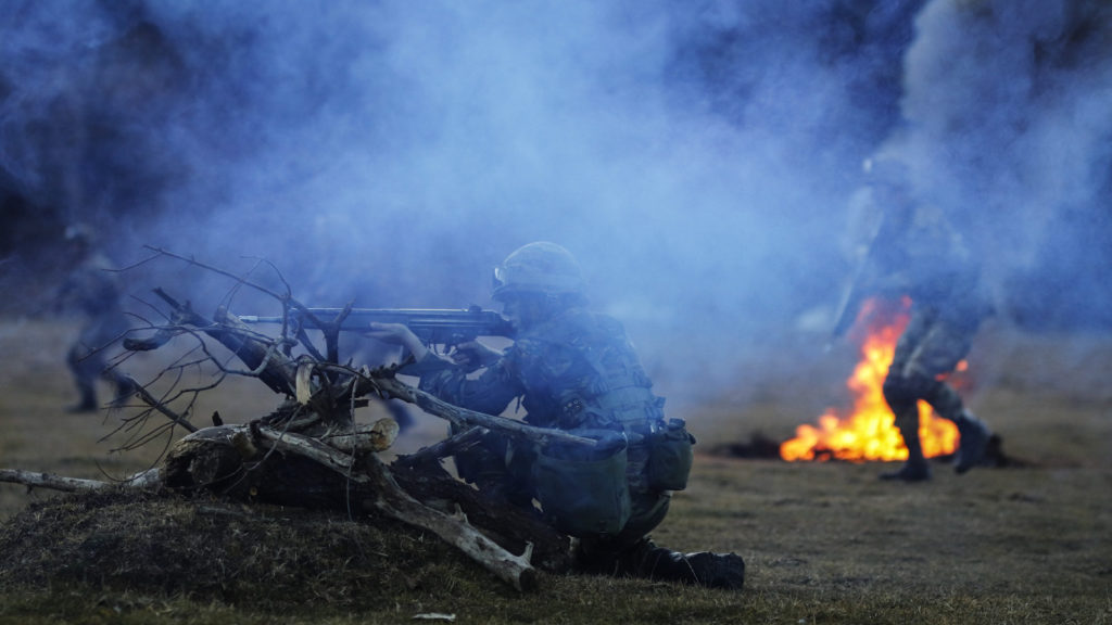 Ελληνικός Στρατός- Άσκηση σπουδαστών ΣΜΥ