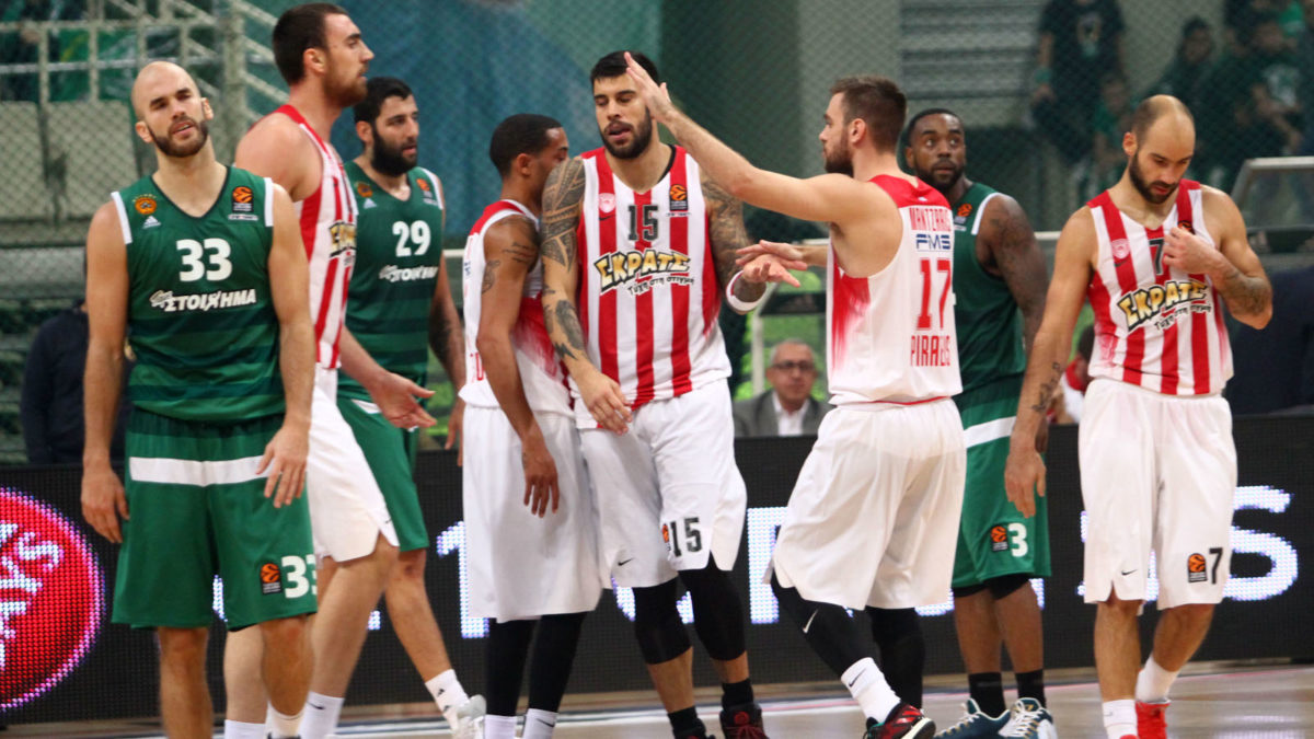 Μπάσκετ Ολυμπιακός Παναθηναϊκός