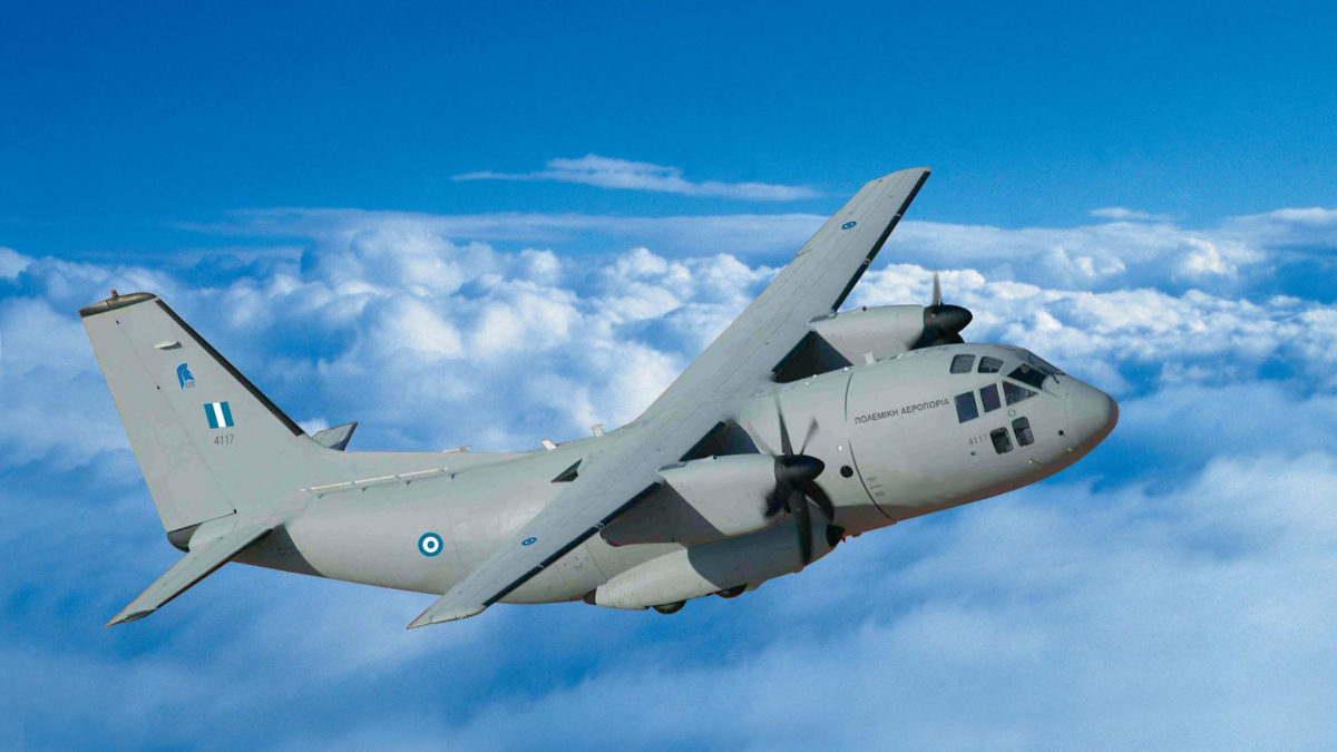 C27 Μεταγωγικό Αεροσκάφος της Πολεμική Αεροπορίας