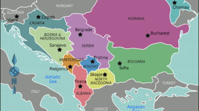 Βαλκάνια Χάρτης