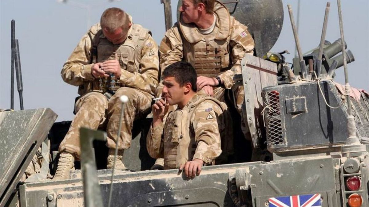 Βρετανικά Στρατεύματα κατοχής στο Ιράκ