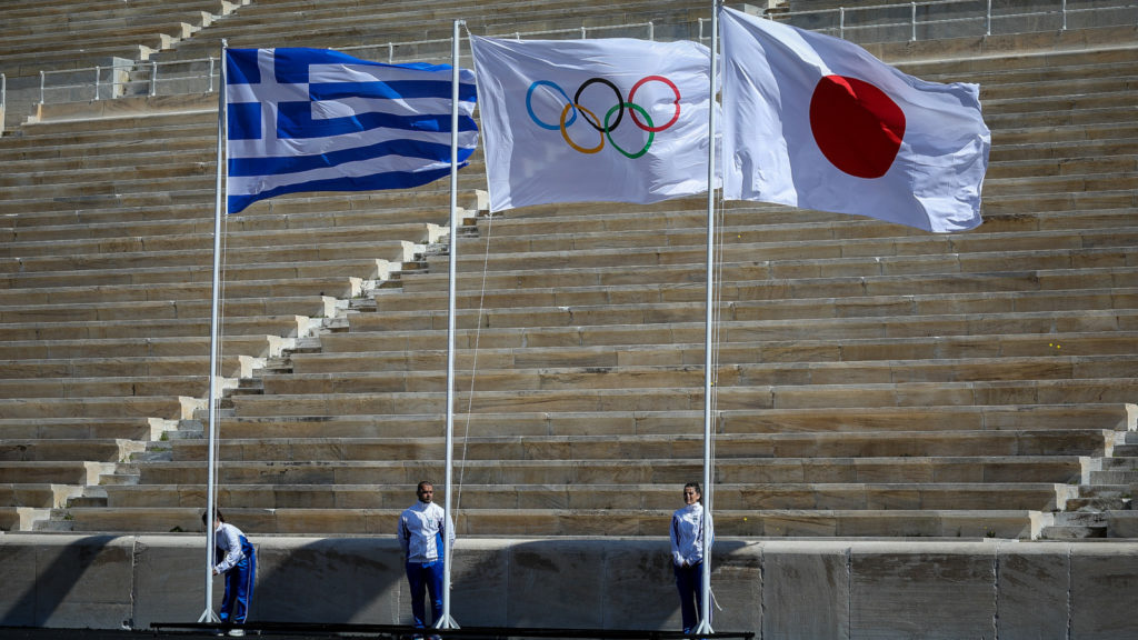 Τελετή Παράδοσης της Ολυμπιακής Φλόγας στην Ιαπωνία