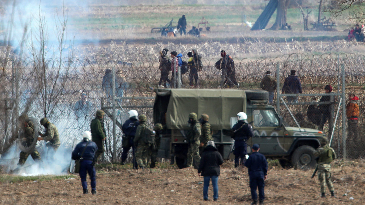 Έβρος Σύνορα Φράκτης Επεισόδια