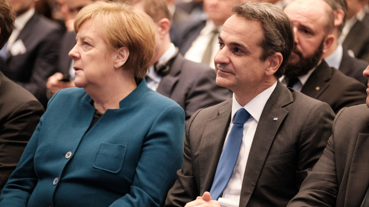 Μητσοτάκης - Μέρκελ στο Βερολίνο