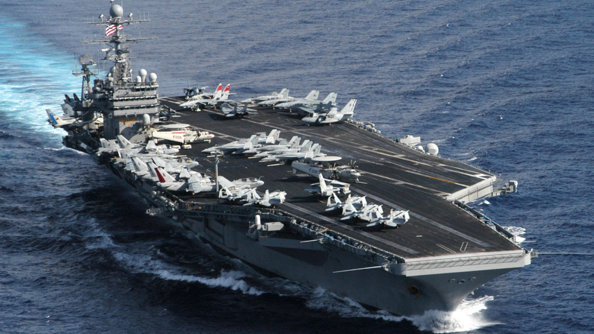 Πλοίο - Αεροπλανοφόρο Ρούσβελτ - ΗΠΑ