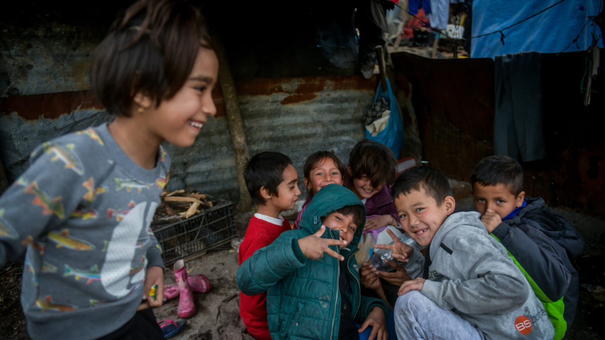 Παιδιά πρόσφυγες Λέσβο