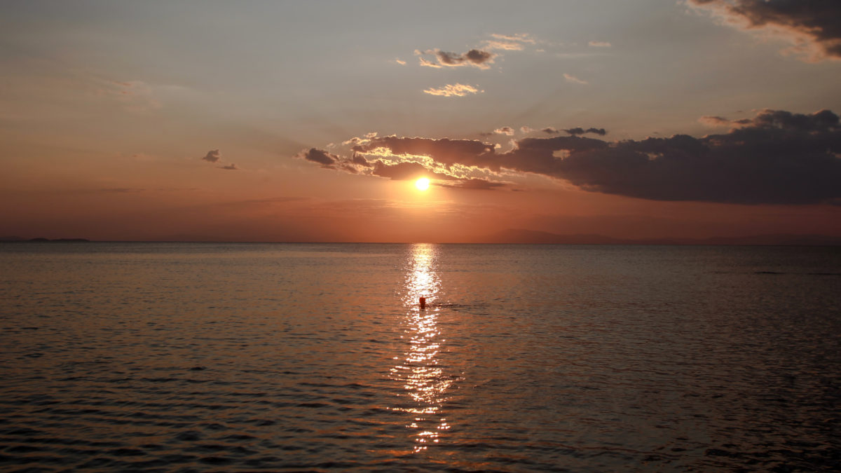 Θάλασσα Δύση Ήλιου