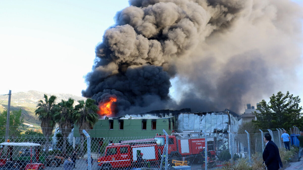 Κρήτη Ηράκλειο Πυρκαγιά