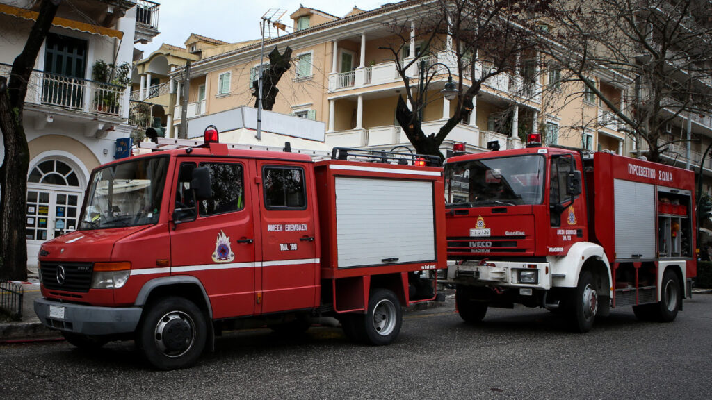 Οχήματα της Πυροσβεστικής Υπηρεσίας Κέρκυρας