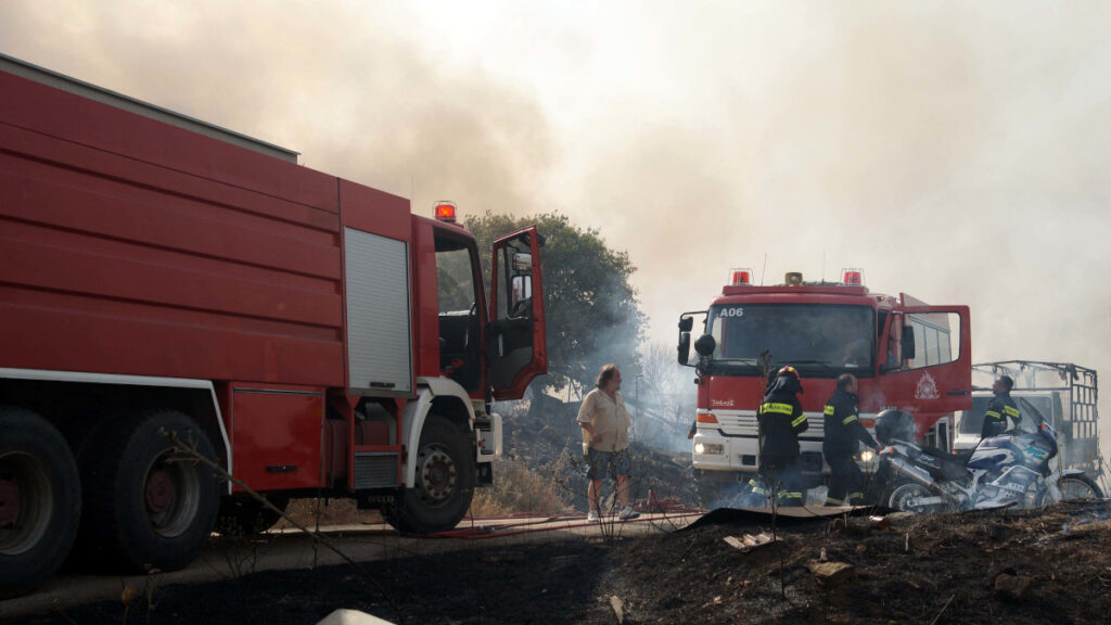 πυρκαγιά το 2011 στο ν. Ιωαννίνων