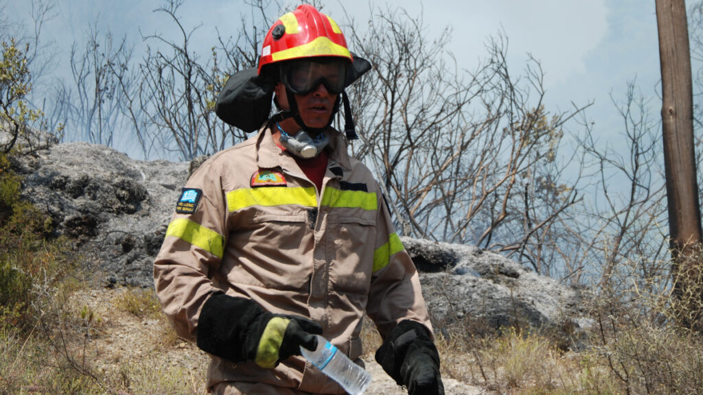 Πυρκαγιά στα νησιά του Ιονίου
