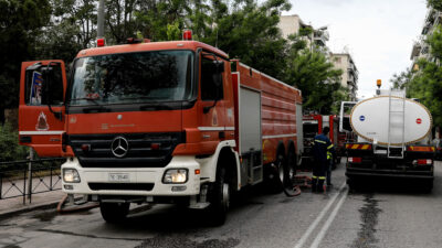 Οχήματα του 1ου Πυροσβεστικού Σταθμού Αθηνών