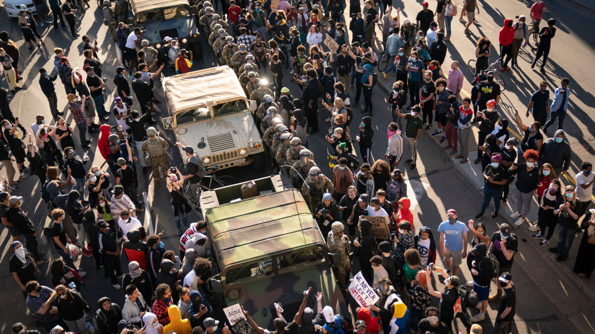 ΗΠΑ καταστολή Εθνοφρουρά