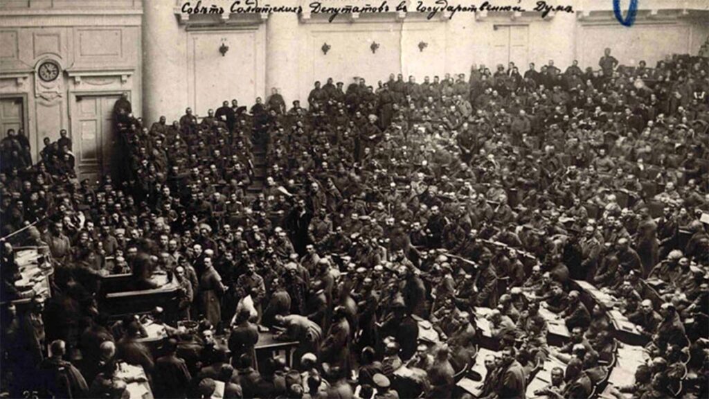 Ρωσία -  Α’ Πανρωσικό Συνέδριο των Σοβιέτ, 1917
