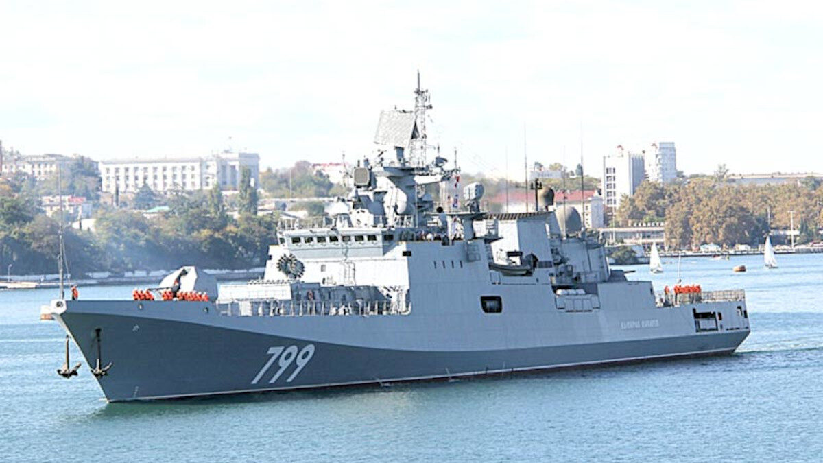 Ρωσική φρεγάτα "Αντμιραλ Μακάροβ"