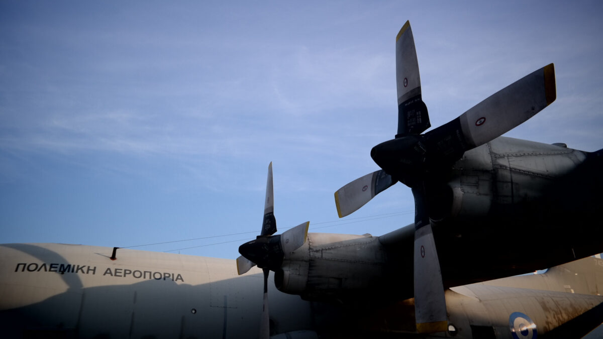 Αεροπλάνο της Πολεμικής Αεροπορίας C-130