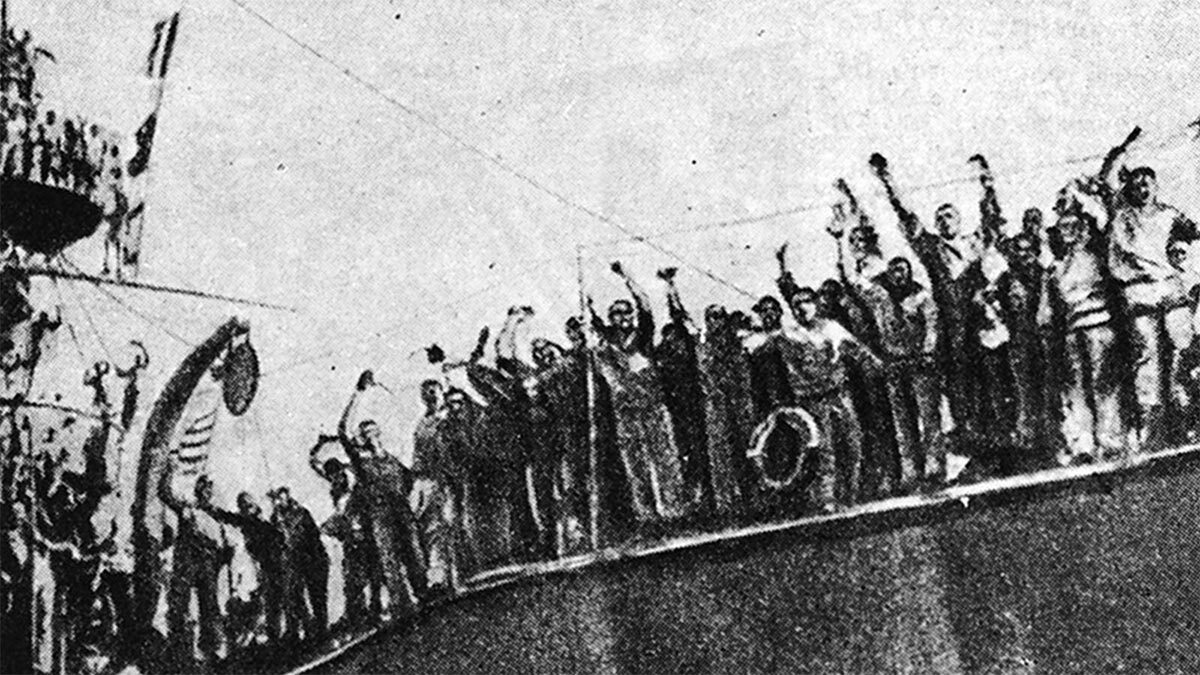 Ρωσία - Επανάσταση 1805 - θωρηκτό «Ποτέμκιν»