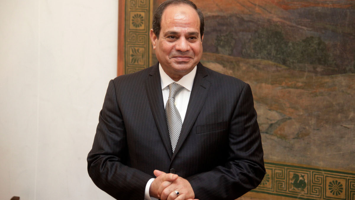 Πρόεδρος της Αραβικής Δημοκρατίας της Αιγύπτου Abdel Fattah Al-Sisi