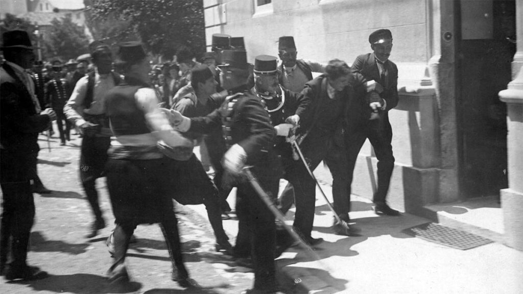 Α'ΠΠ - Γαβρίλος Πρίντσιπ - δολοφονία του Φραγκίσκου - Φερδινάνδου, 1914
