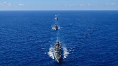 Άσκηση του Πολεμικού Ναυτικού- Πλοίο