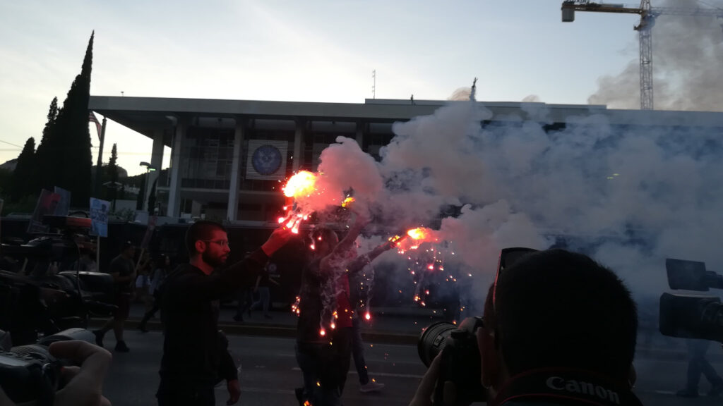 Πορεία Φοιτητών στην Αμερικάνικη Πρεσβεία για το θάνατο του George Floyd