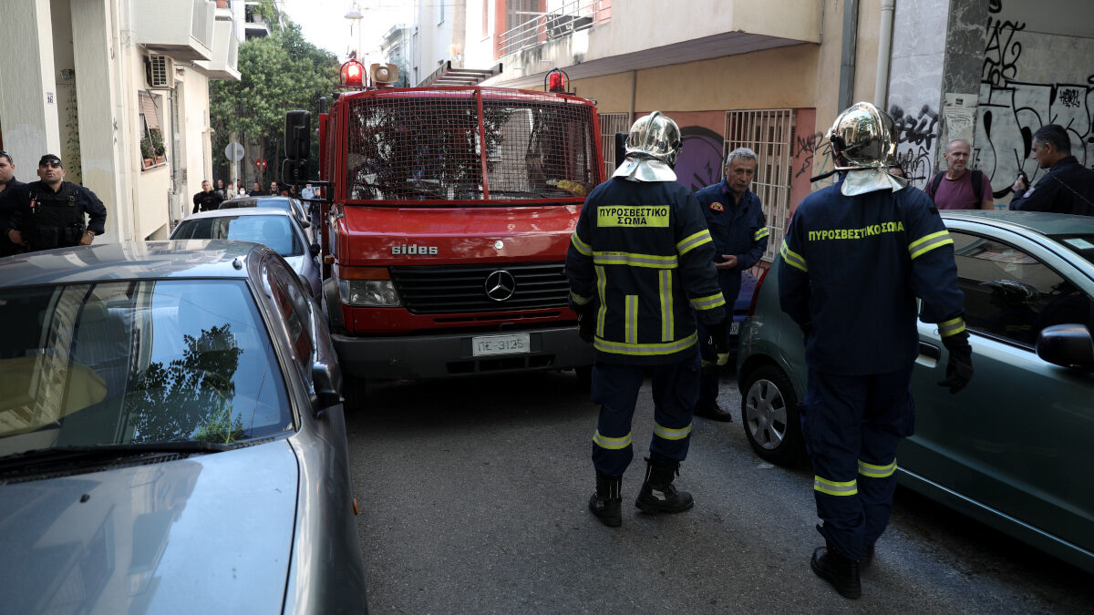 Πυρκαγιά σε διαμέρισμα στα Εξάρχεια