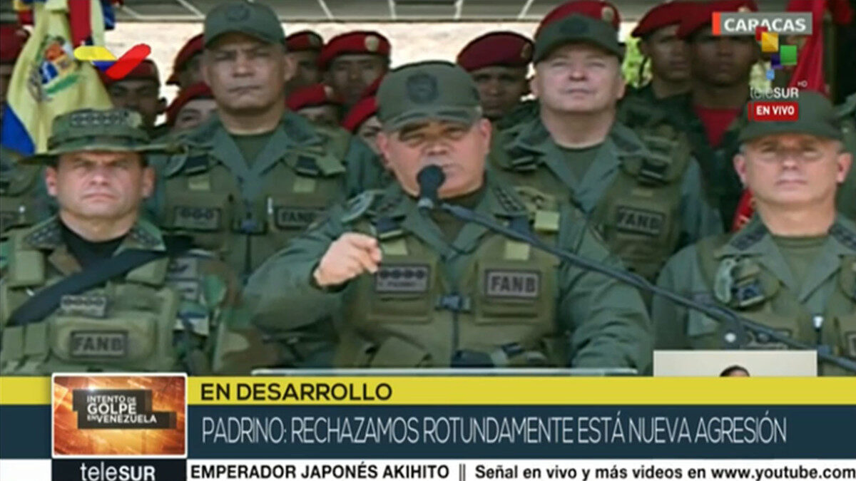 Παντρίνο, υπουργός Άμυνας Βενεζουέλας