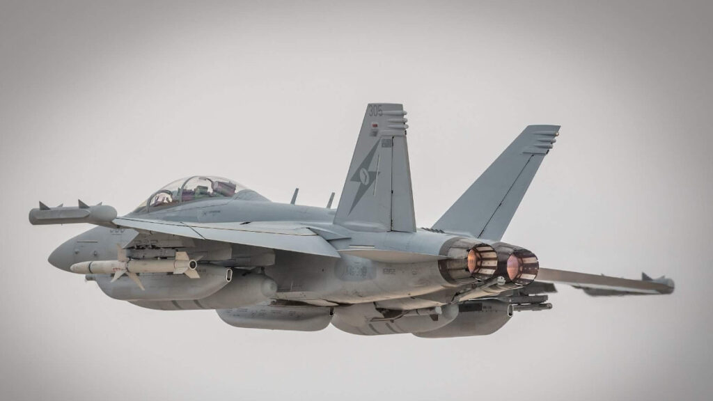 Μαχητικό Αεροπλάνο της Βασιλικής Αεροπορίας της Αυστραλίας (RAAF) τύπου EA-18G-Glowers