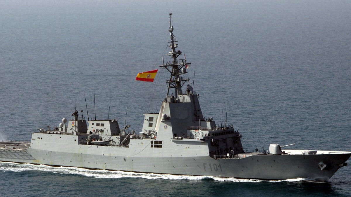 Φρεγάτα του Βασιλικού Ναυτικού της Ισπανίας Alvaro de Bazan (F1010)