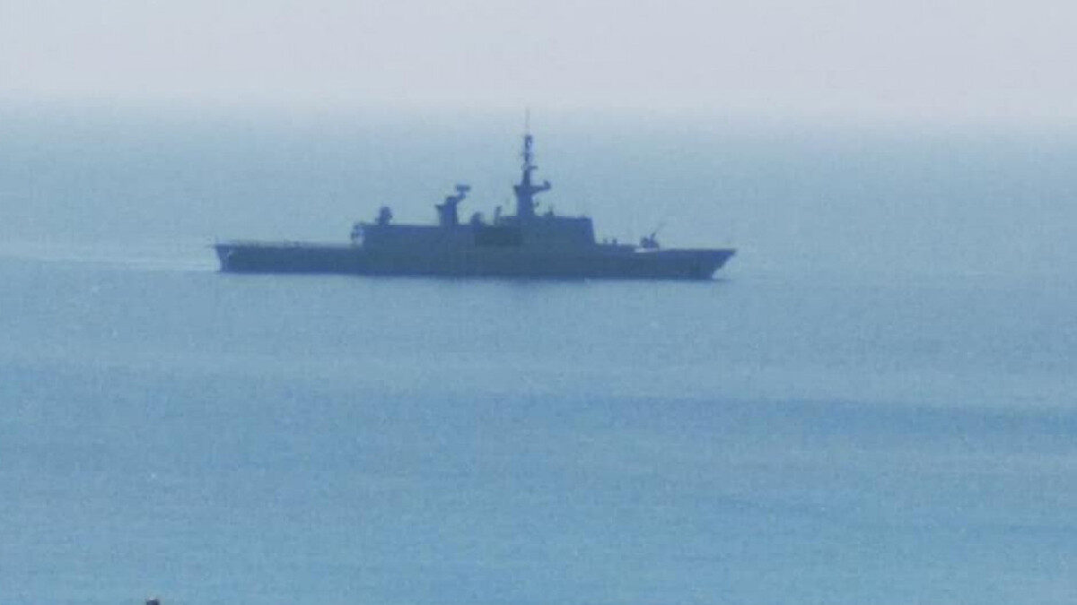 Γαλλική φρεγάτα Aconit στα ανοιχτά της Κύπρου - Ιούλιος 2020