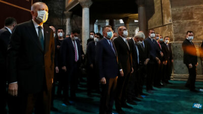 Από την μετατροπή της Αγίας Σοφίας σε Τζαμί - Ερντογάν / 24-7-2020