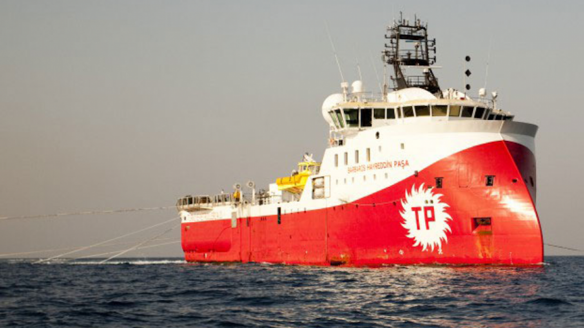 Το τουρκικό σεισμογραφικό σκάφος Barbaros H.P.