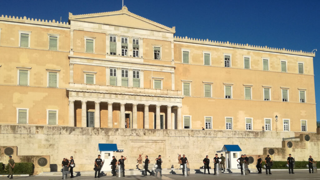 Απο τη διαδήλωση των συνδικάτων κι ομοσπονδιών ενάντια στο νόμο για τον περιορισμό των διαδηλώσεων