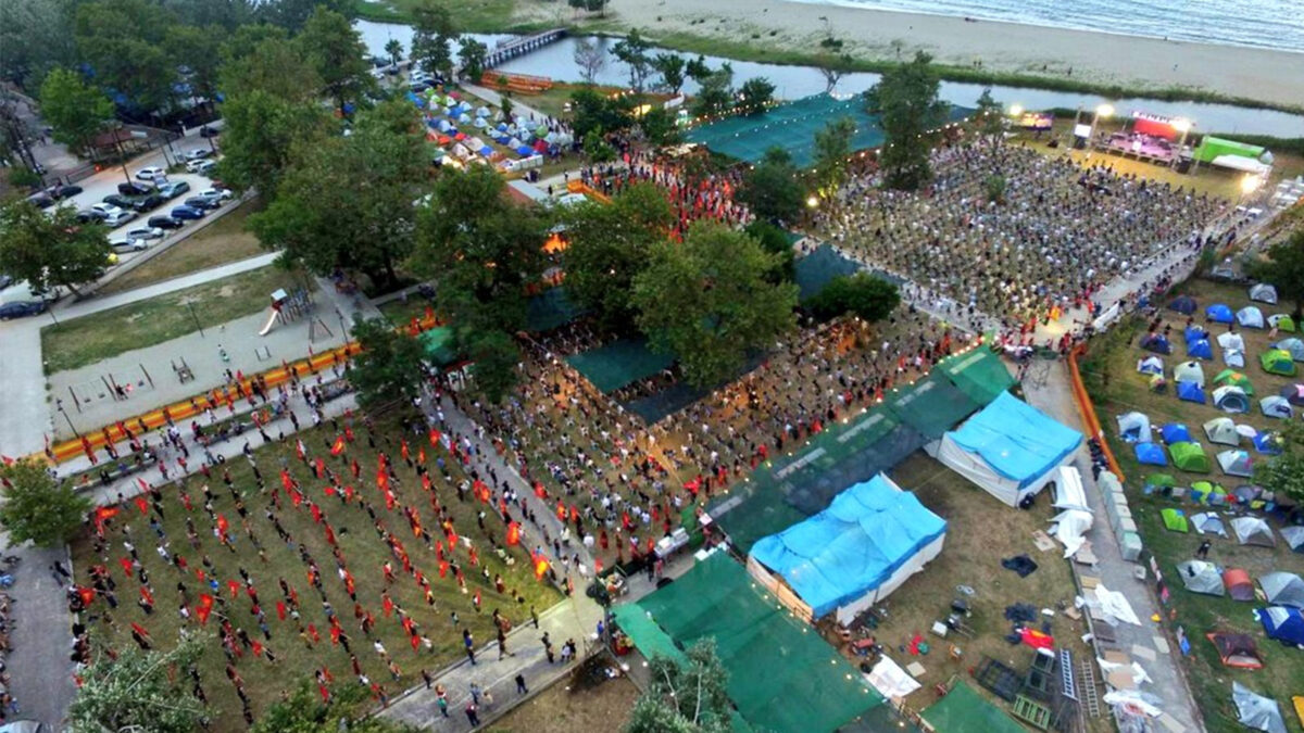 Ο ΓΓ της ΚΕ του ΚΚΕ Δημήτρης Κουτσούμπας στο 29ο Αντιιμπεριαλιστικού Διημέρου της ΚΝΕ - 18/7/2020