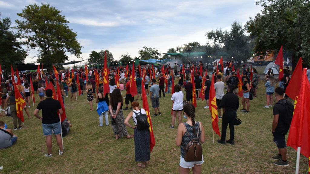 Ο ΓΓ της ΚΕ του ΚΚΕ Δημήτρης Κουτσούμπας στο 29ο Αντιιμπεριαλιστικού Διημέρου της ΚΝΕ - 18/7/2020