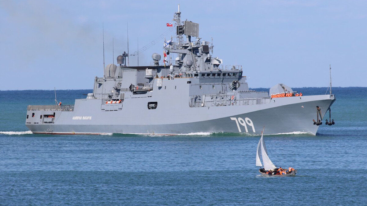 Φρεγάτα ADMIRAL MAKAROF του Ρωσικού Στόλου της Μαύρης Θάλασσας