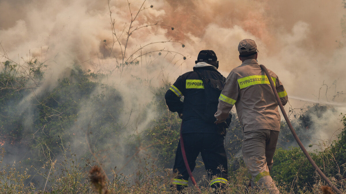πυρκαγιά στο Γραμματικό Ηλείας