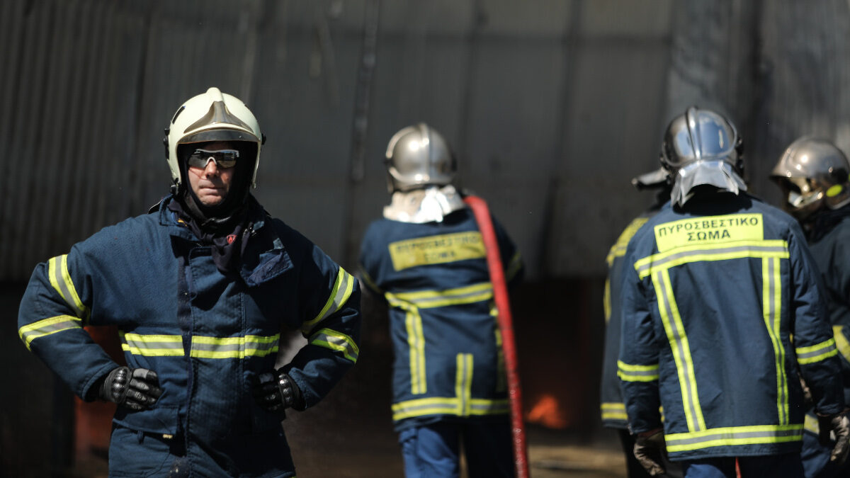 Πυρκαγιά σε εργοστάσιο στον Ασπρόπυργο 19/06/2020