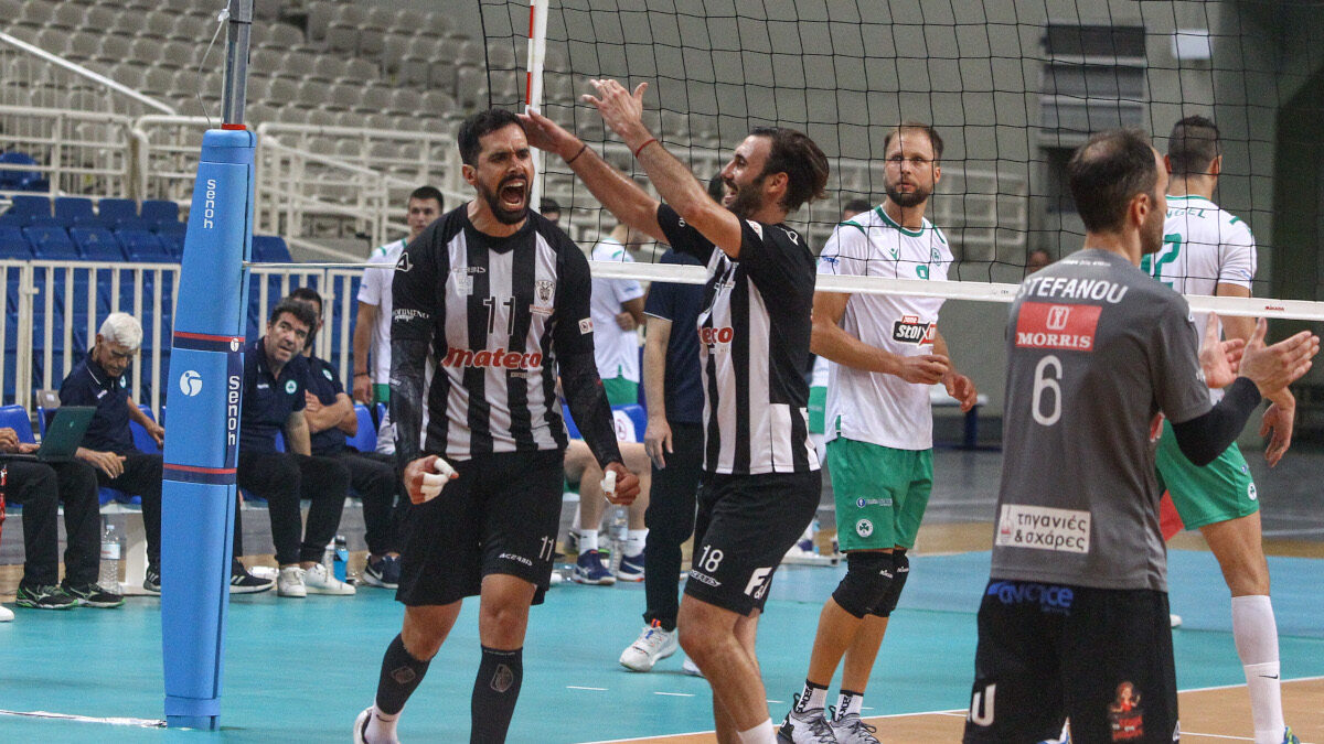 Volley League- ΠΑΟΚ-ΠΑΟ