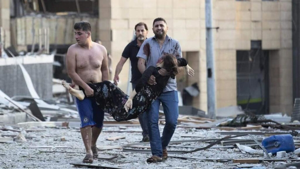 Βηρυτός- Λίβανος- Έκρηξη