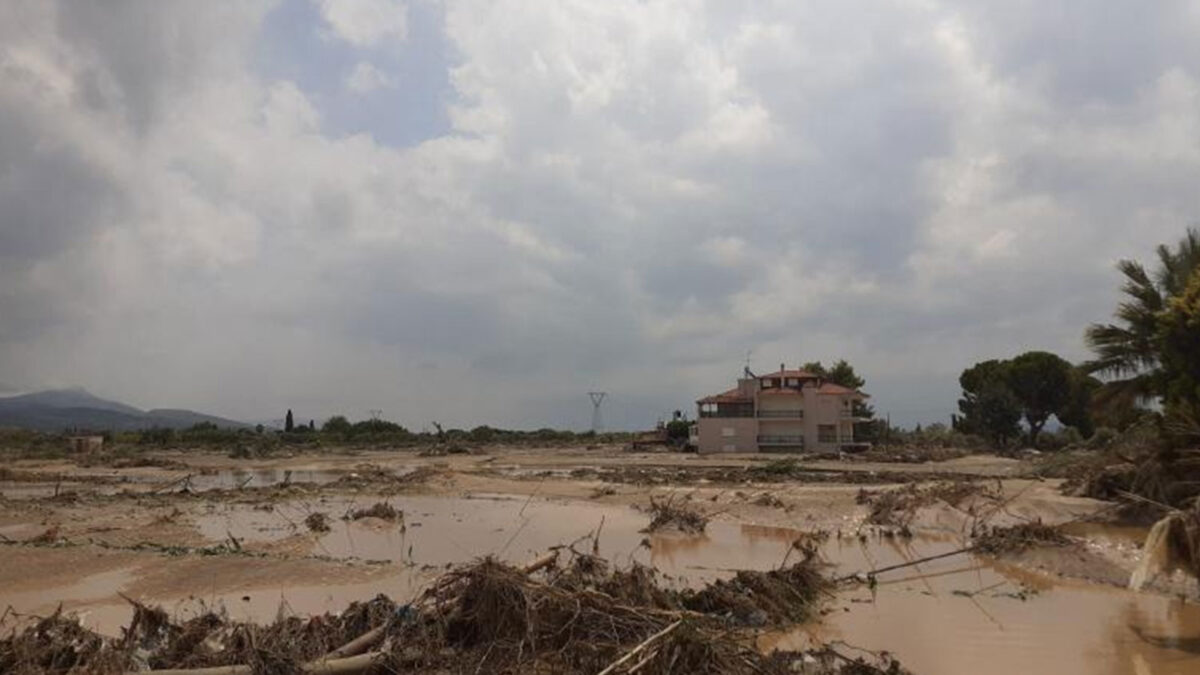 Από τις καταστροφικές πλημμύρες στην Εύβοια 9/8/2020 / Πηγή: Eurokinissi