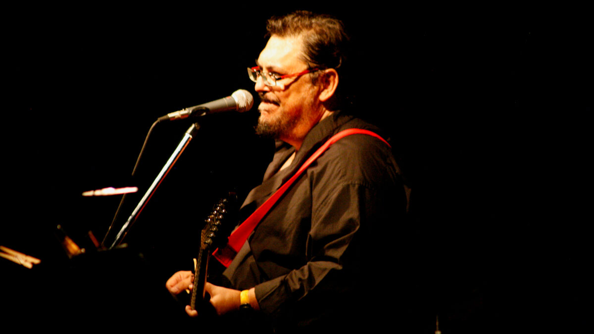 Λαυρέντης Μαχαιρίτσας σε συναυλία το 2013