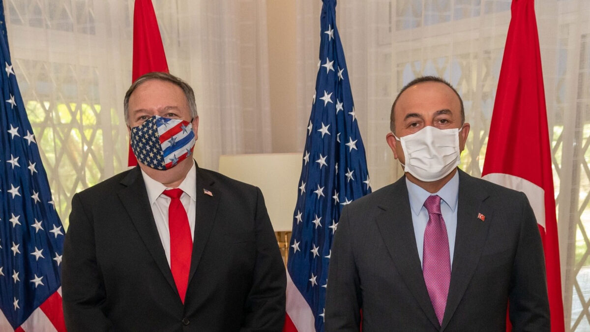 Συνάντηση Πομπέο - Τσαβουσογλου 16/8/2020