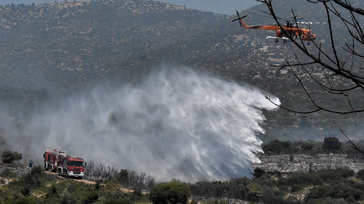 Κατάσβεση πυρκαγιάς στην Επίδαυρο - Πυροσβεστικό Σώμα - 31/7/2020 - Πυροσβεστικά Ελικόπτερα, Αεροπλάνα και Οχήματα