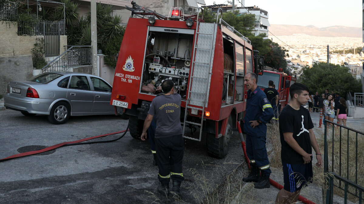 Πυροσβεστική - από την Πυρκαγιά στη Νίκαια 11/8/2020