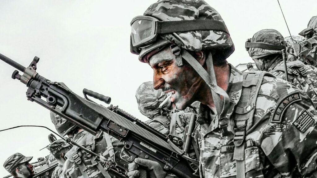 Στρατιώτες ΕΛΔΥΚ σε άσκηση στην Κύπρο