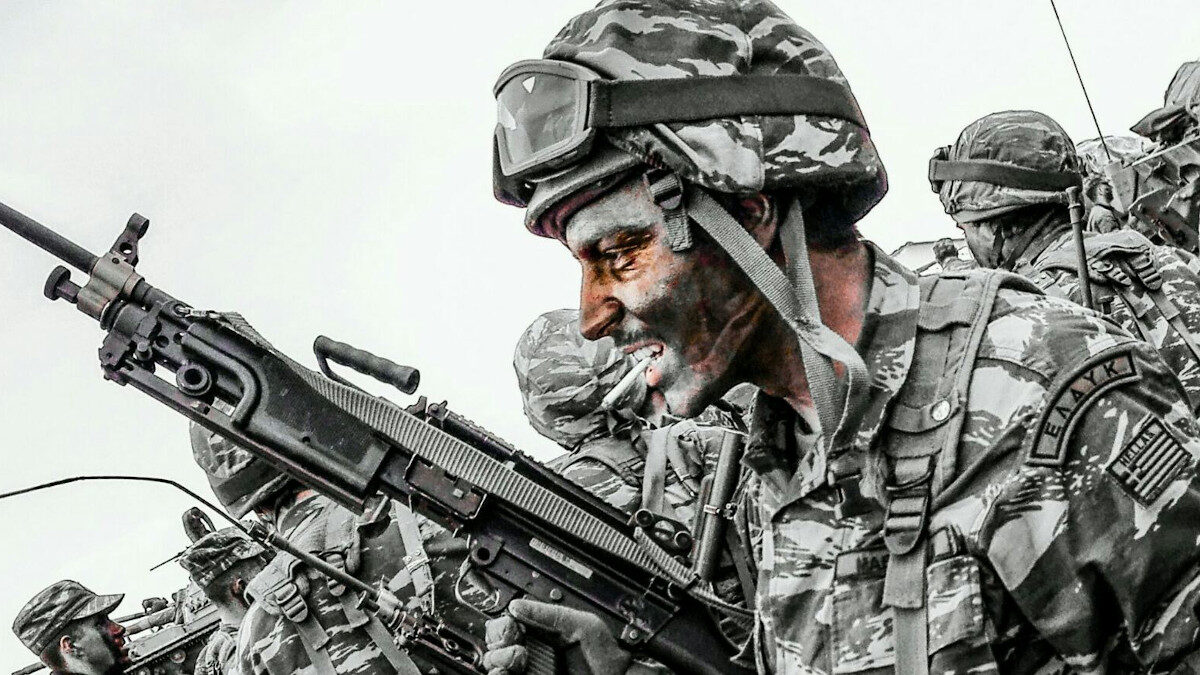 Στρατιώτες ΕΛΔΥΚ σε άσκηση στην Κύπρο