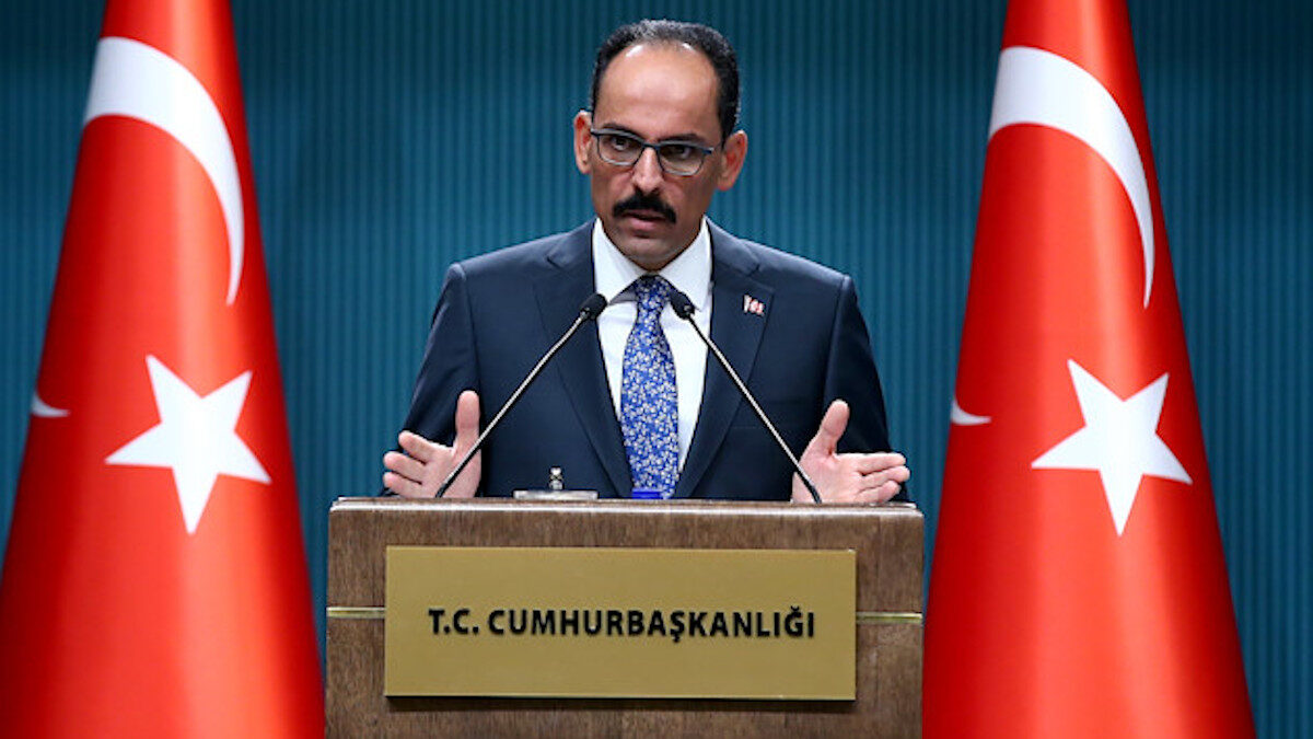 Ιμπραχίμ Καλίν, εκπρόσωπος της τουρκικής προεδρίας