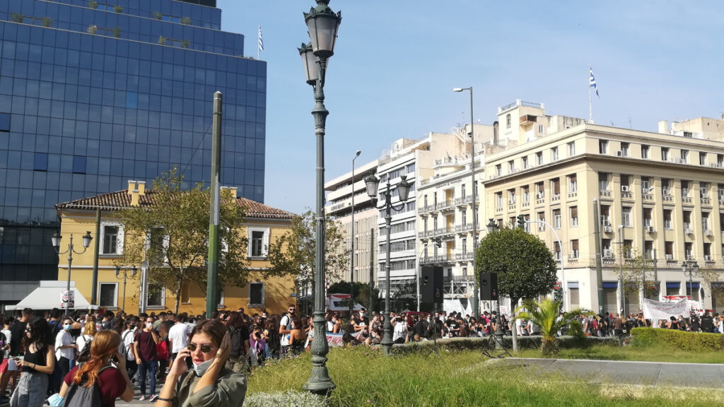 Συγκέντρωση και πορεία μαθητών - φοιτητών, γονέων κι εκπαιδευτικών στην Αθήνα 24/9/2020