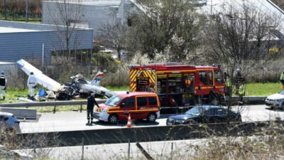 σύγκρουση αεροσκαφών στη Γαλλία